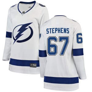 Mitchell Stephens Women's Fanatics Branded Tampa Bay Lightning Breakaway White Away Jersey