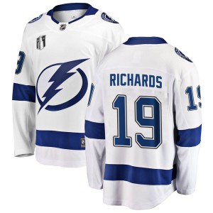 Brad Richards Youth Fanatics Branded Tampa Bay Lightning Breakaway White Away 2022 Stanley Cup Final Jersey
