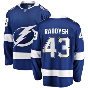 Darren Raddysh Youth Fanatics Branded Tampa Bay Lightning Breakaway Blue Home Jersey