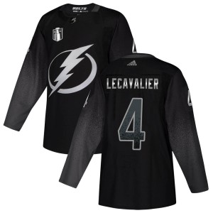 Vincent Lecavalier Youth Adidas Tampa Bay Lightning Authentic Black Alternate 2022 Stanley Cup Final Jersey