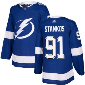 Steven Stamkos Men's Adidas Tampa Bay Lightning Authentic Blue Jersey