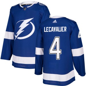 Vincent Lecavalier Men's Adidas Tampa Bay Lightning Authentic Blue Jersey