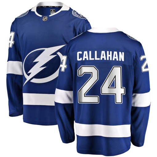 Ryan Callahan Men's Fanatics Branded Tampa Bay Lightning Breakaway Blue Home Jersey