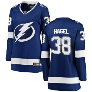 Brandon Hagel Women's Fanatics Branded Tampa Bay Lightning Breakaway Blue Home Jersey