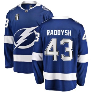 Darren Raddysh Youth Fanatics Branded Tampa Bay Lightning Breakaway Blue Home 2022 Stanley Cup Final Jersey