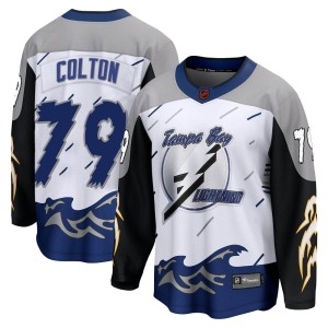 Ross Colton Youth Fanatics Branded Tampa Bay Lightning Breakaway White Special Edition 2.0 Jersey