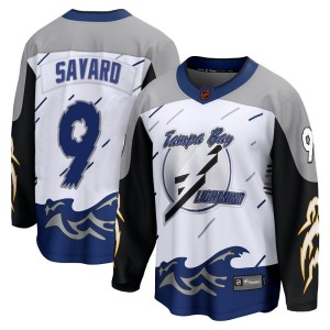 Denis Savard Youth Fanatics Branded Tampa Bay Lightning Breakaway White Special Edition 2.0 Jersey