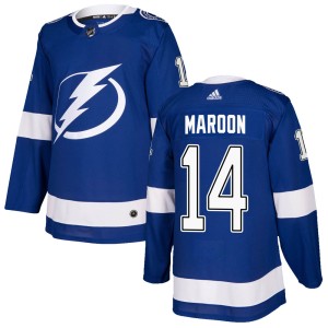 Pat Maroon Men's Adidas Tampa Bay Lightning Authentic Blue Home Jersey