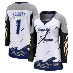Brian Elliott Women's Fanatics Branded Tampa Bay Lightning Breakaway White Special Edition 2.0 Jersey