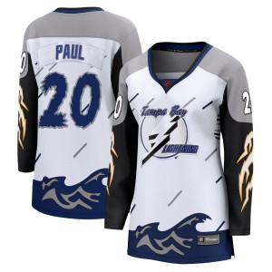 Nicholas Paul Women's Fanatics Branded Tampa Bay Lightning Breakaway White Special Edition 2.0 Jersey