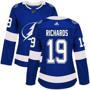 Brad Richards Women's Adidas Tampa Bay Lightning Authentic Blue Home Jersey