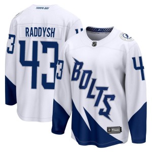 Darren Raddysh Youth Fanatics Branded Tampa Bay Lightning Breakaway White 2022 Stadium Series Jersey