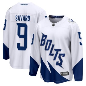 Denis Savard Youth Fanatics Branded Tampa Bay Lightning Breakaway White 2022 Stadium Series Jersey