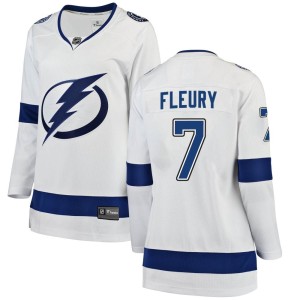 Haydn Fleury Women's Fanatics Branded Tampa Bay Lightning Breakaway White Away Jersey