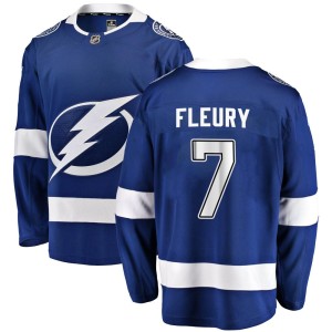 Haydn Fleury Youth Fanatics Branded Tampa Bay Lightning Breakaway Blue Home Jersey